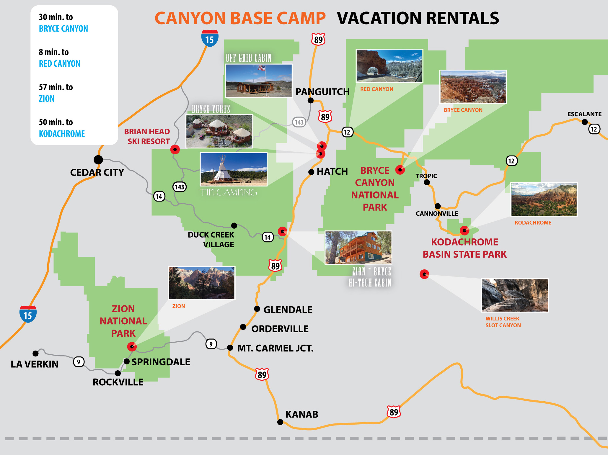 bryce canyon camping rentals